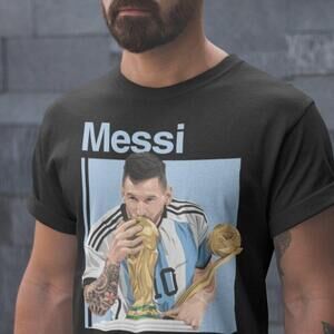 Lionel Messi Argentina Football Legend Fan Graphic Unisex T-Shirt